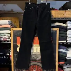 Levi's リーバイス 517 コーデュロイパンツ ブーツカット 希少カラー黒