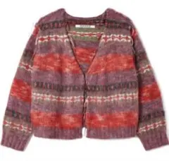 PERVERZE 2way モヘアニットカーディガン perverze モヘアニットカーディガン