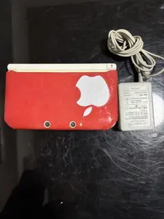 ニンテンドー3DS LL 赤色 ACアダプター付き 充電器付き