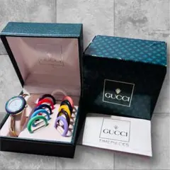 ふぁどり様専用 美品 稼働品 GUCCI グッチ チェンジベゼル 付属品全揃