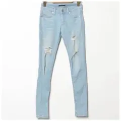 EMODA スキニーデニム ライトブルー