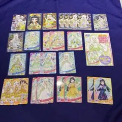 ひみつのアイプリ　つむぎ　まとめ売りセット　サイン　アニマロ　イエロー