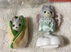シルバニアファミリー ハスキーの小さい赤ちゃん セット
