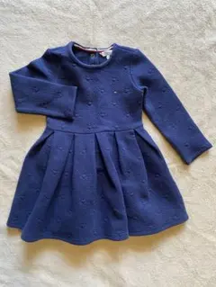 トミーヒルフィガー　ネイビー ワンピース　104cm