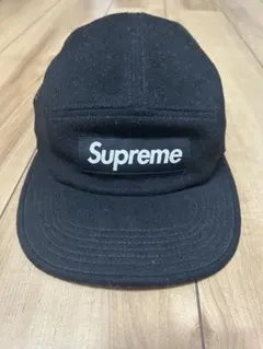 Supreme ブラック キャップ usa製