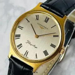 腕時計メンズ動作品LONGINESロンジン手巻き不安定フラッグシップ金文字盤のサムネイル