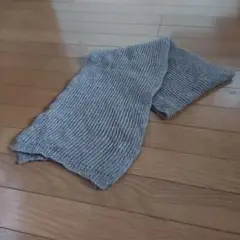 アルパカ混マフラー　イタリア製