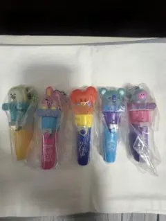 BT21 ライトスティックチャーム　5個セット