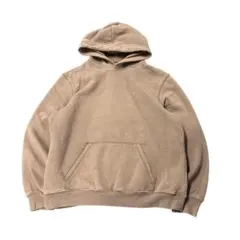 無地パーカー　裏起毛　古着　H&M ブラウン　L 7Aaのサムネイル