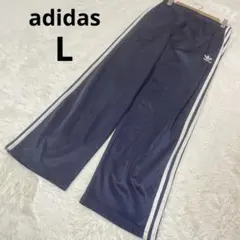 adidas アディダス ジャージパンツ 紺 ネイビー スポーツ 部活 ジム/L