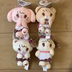 mikko サンリオ　ドーナツデザインマスコット　4個セット