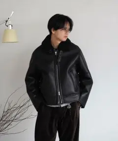 WYW B-6 FAUX MOUTON BLOUSON Mサイズ