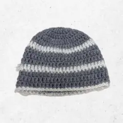 ハンドメイド ニット帽｜ビーニー｜秋冬｜男女兼用 ｜ マルチカラービーニー