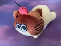 子猫のぷりん　マスコット　ぬいぐるみ