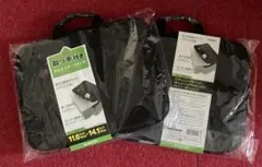 ELECOM PCインナーバッグ 取っ手付き 11.6-14.1インチ対応　2点