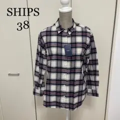 SHIPS 38 長袖シャツ 新品未使用 タグ付き
