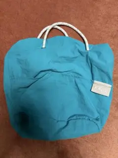 カルディ　KALDI バッグ　ブルー