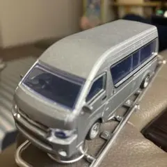 トミカ改造 ハイエース フルエアロ アルミリム 黒 ☆深リム ホット