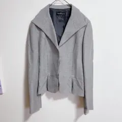 インディヴィ　ジャケット　白　黒　総柄　セレモニー　オフィス