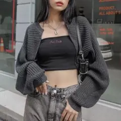 Dazyオープンフロントカーディガン