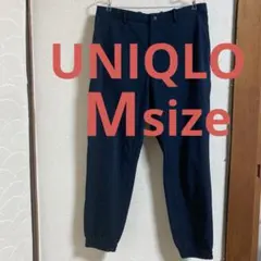 ネイビー スラックス テーパードシルエット