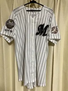 千葉ロッテマリーンズ 今江敏晃 ホーム ユニフォーム フリーサイズ 白