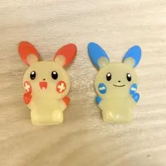 ポケモン 指人形 レア クリア プラスル マイナン