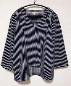 GLOBAL WORK ストライプブラウス　M