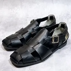 美品✨LOCALINA ロカリナ グルカサンダル レザー ブラック 27㎝ - メルカリ