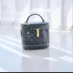 Rose Muse ロゼミューズ Vanity bag バニティ ブラックのサムネイル