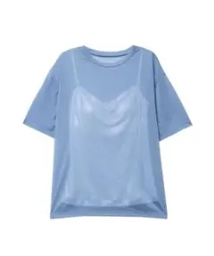 elendeek シアーTシャツ+光沢キャミソール 2点セット 未使用タグ付きのサムネイル