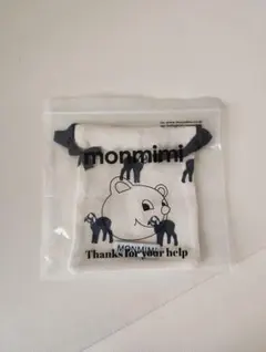 モンミミ　monmimi ゴート　巾着ポーチ