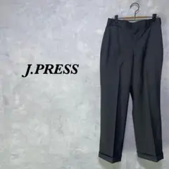 J.PRESS ジェイプレス スラックス ウール 82 ダークグレー 4450