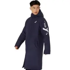 ASICS AIM-TRAIN ベンチコート L ネイビー　新品未使用