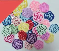 梅結び　水引パーツ　5本取り　まとめ売り　No.168 水引パーツ 梅結び 5本取り まとめ売り No.166 - メルカリ