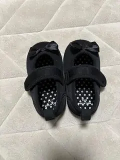 黒 リボン　靴　入園式　卒園式13cm