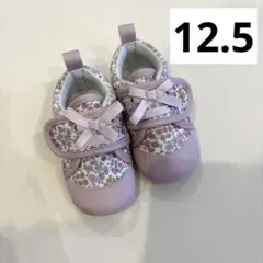 conoco 花柄 ベビーシューズ 12.5cm