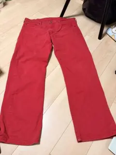 Levi's 569 レッド デニムパンツ W38 L32