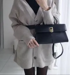 パフィータッチオーバーサイズカーディガン S
