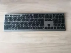 【ほぼ未使用】ワイヤレスキーボード フルサイズ 日本語配列 400-SKB082のサムネイル