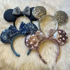 ディズニーカチューシャ 4点セット