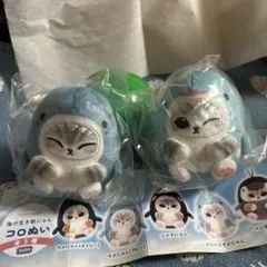 モフサンド　mofusand コロぬい　サメにゃん　2体セット