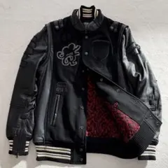 美品 ROEN ロエン レザー スタジャン 刺繍 ブラック 2WAY 2025年最新】Roen メンズ スタジャンの人気アイテム - メルカリ