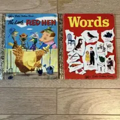 The Little Red HEN と Words のセット 洋書絵本