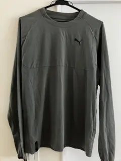Puma グレー 長袖シャツ