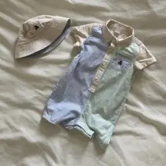 GAP baby ロンパース・カバーオール 80cm 帽子