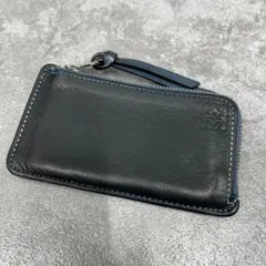 ⭐️LOEWE⭐️コインカードホルダー フラグメントケース アナグラム ネイビー