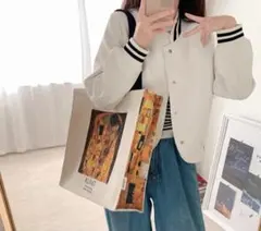 ラスト1⭐︎KLIMT クリムト　接吻　トートバッグ