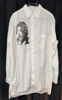 yohji yamamoto 18ss 椿とたばこ シルクシャツ 内田すずめ - メルカリ