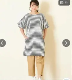 新品　バルーンスリーブ ワンピース